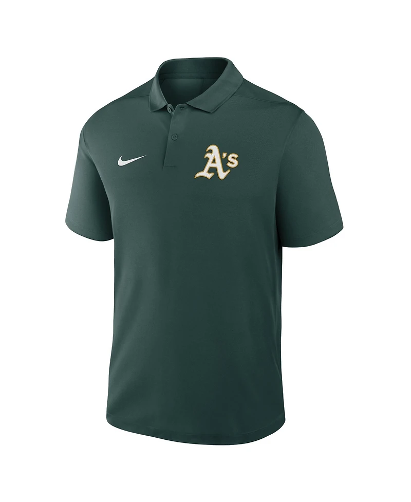 Nike Men's Green Athletics Dri-fit Victory Polo Shirt