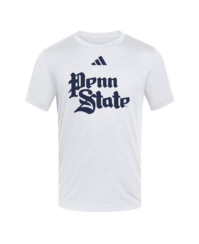 Adidas Men's White Penn State Nittany Lions Vault Blend T-Shirt