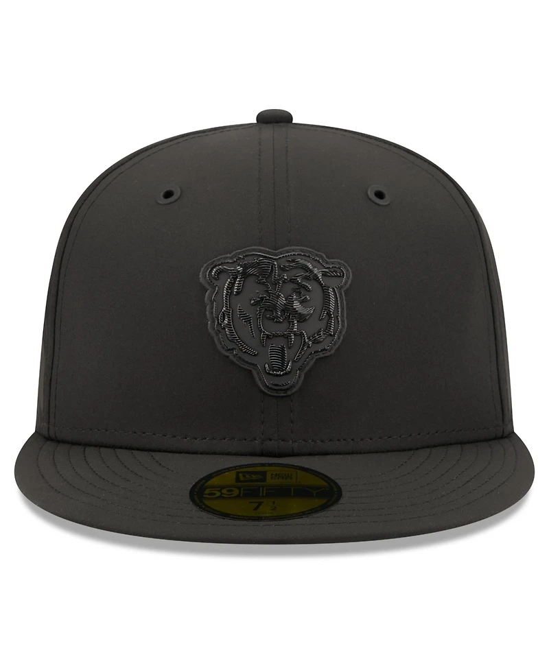 New Era Men's Black Chicago Bears 2026 Sideline 59FIFTY Fitted Hat