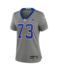 Nike Women's Dion Dawkins Gray Buffalo Bills Nickel City Game Jersey