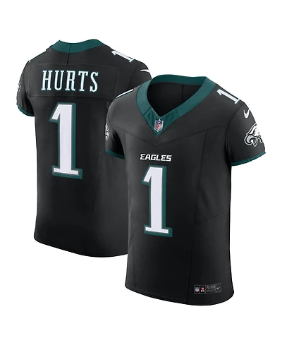 Nike Men's Jalen Hurts Black Philadelphia Eagles Alternate Vapor F.u.s.e. Elite Jersey