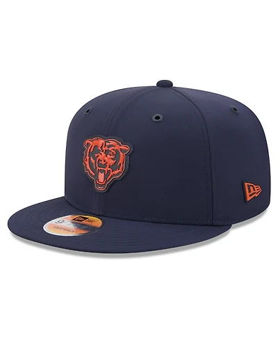 New Era Men's Navy Chicago Bears 2026 Sideline 9FIFTY Snapback Hat