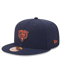 New Era Men's Navy Chicago Bears 2026 Sideline 9FIFTY Snapback Hat