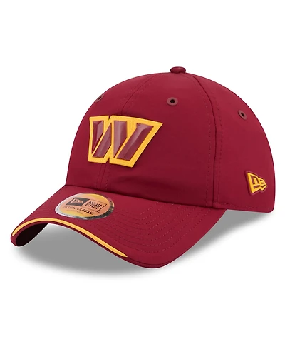 New Era Men's Burgundy Washington Commanders 2026 Sideline Casual Classic Adjustable Hat