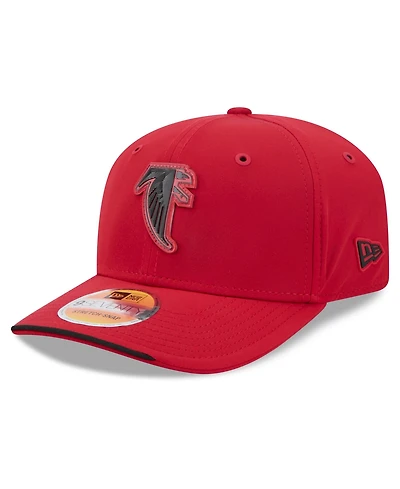 New Era Men's Red Atlanta Falcons 2026 Sideline Throwback 9SEVENTY Adjustable Hat