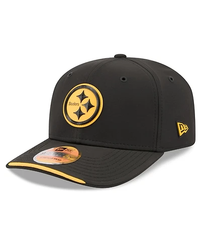 New Era Men's Black Pittsburgh Steelers 2026 Sideline 9SEVENTY Adjustable Hat