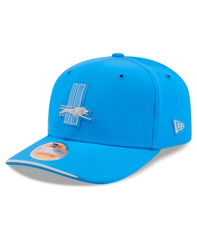 New Era Men's Blue Detroit Lions 2026 Sideline Throwback 9SEVENTY Adjustable Hat
