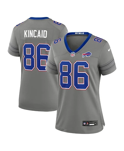 Nike Women's Dalton Kincaid Gray Buffalo Bills Nickel City Game Jersey