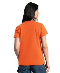 Starter Women's 2-piece Aqua/Orange Miami Dolphins T-Shirt