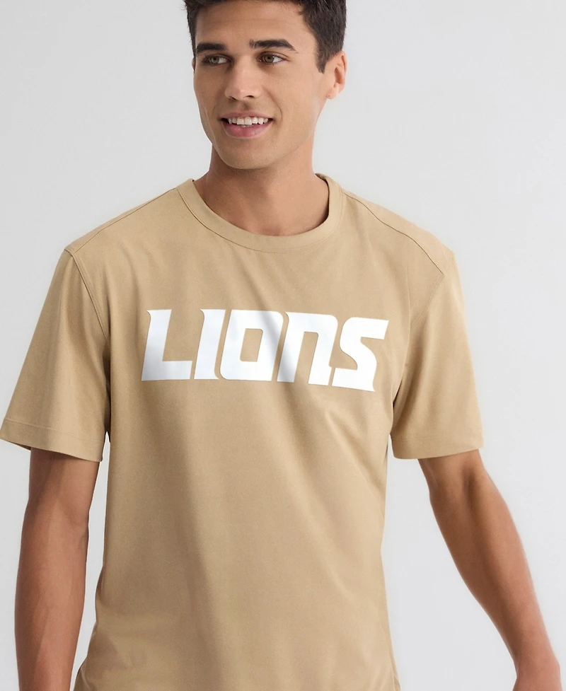 Fanatics Men's Tan Detroit Lions Clutch T-Shirt