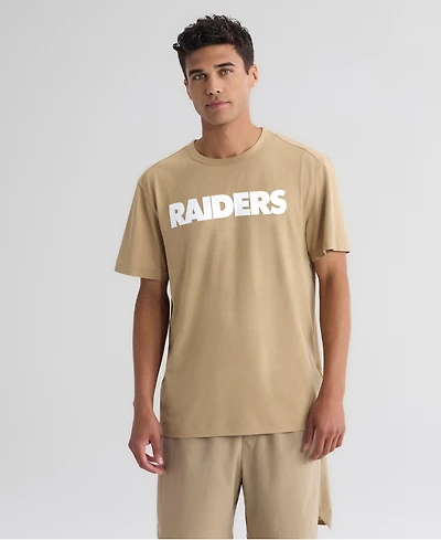 Fanatics Men's Tan Las Vegas Raiders Clutch T-Shirt