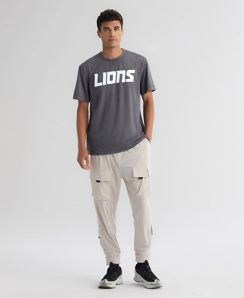 Fanatics Men's Charcoal Detroit Lions Clutch T-Shirt