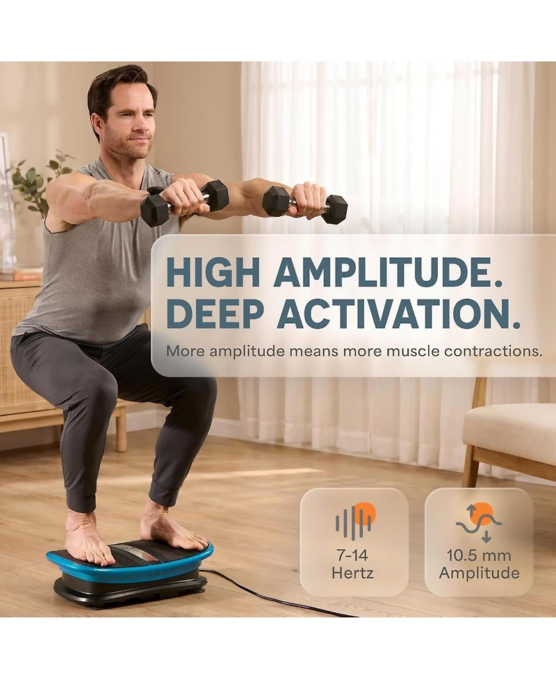 Lifepro Voice Controlled Vibration Plate – Full Body Platform with Remote Watch, Lymphatic Drainage & Muscle Recovery Support