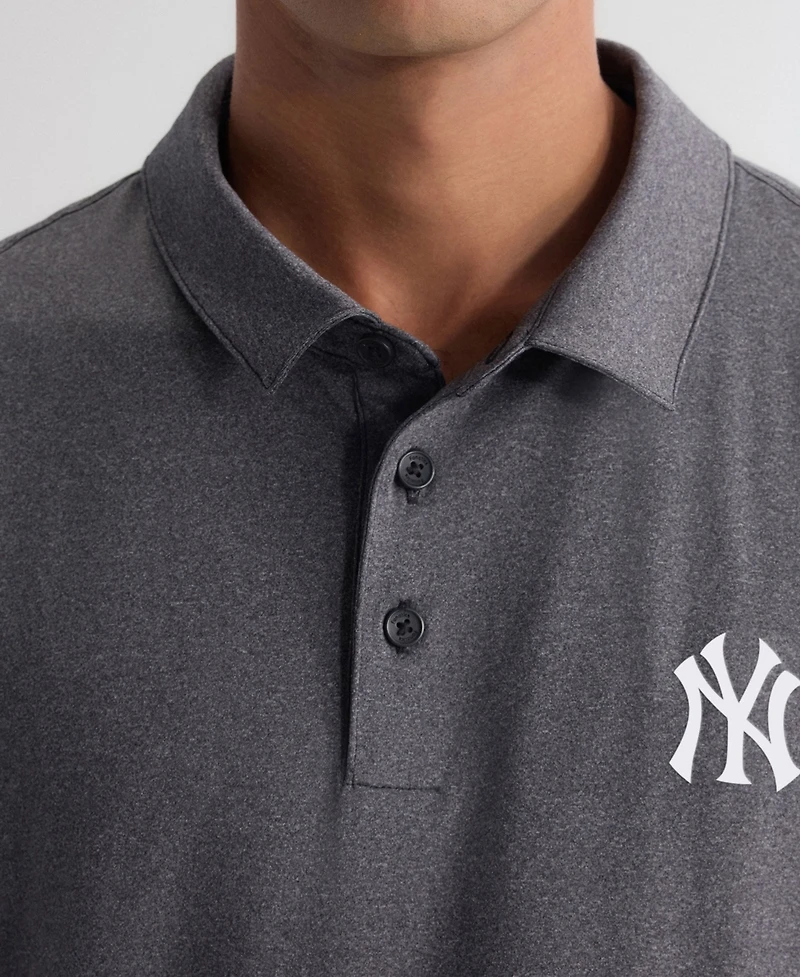 Fanatics Men's Charcoal New York Yankees Clutch Polo Shirt