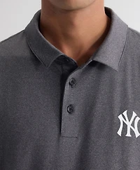Fanatics Men's Charcoal New York Yankees Clutch Polo Shirt