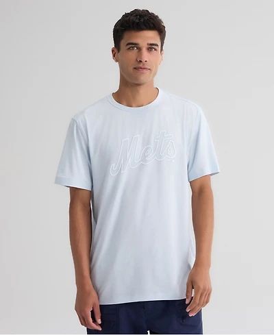 Fanatics Men's Light Blue New York Mets Clutch Winning Edge T-Shirt