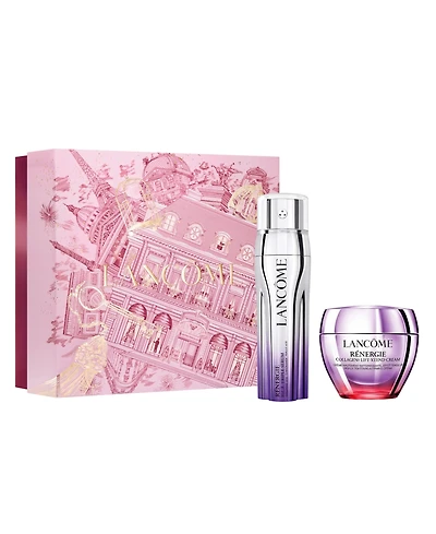 Lancome 2-Piece Renergie Collagen Cream & H.c.f. Triple Serum Set