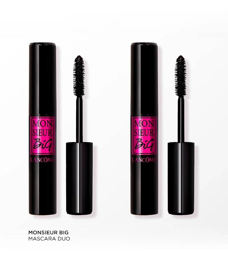 Lancome 2-Piece Full-Size Monsieur Big Volumizing Mascara Duo Set