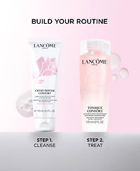 Lancome 2-Piece Tonique Confort Hyaluronic Acid Toner & Creme Mousse Confort Foaming Cleanser Set