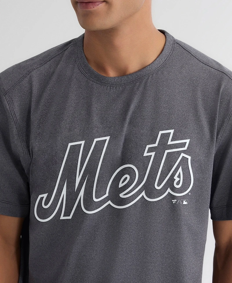 Fanatics Men's Charcoal New York Mets Clutch Winning Edge T-Shirt