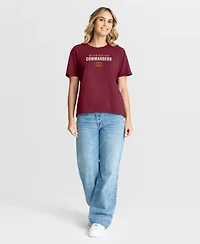 Fanatics Women's Burgundy Washington Commanders Fade Legacy T-Shirt