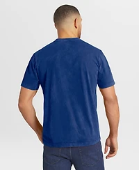 Darius Rucker Collection By Fanatics Men's Royal Chicago Cubs Washed Henley Shirt
