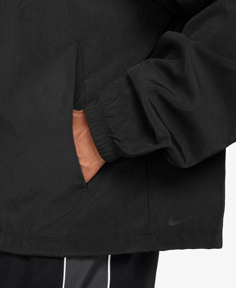 Nike Men's Black Barcelona 2026/27 Away Woven Full-Zip Jacket