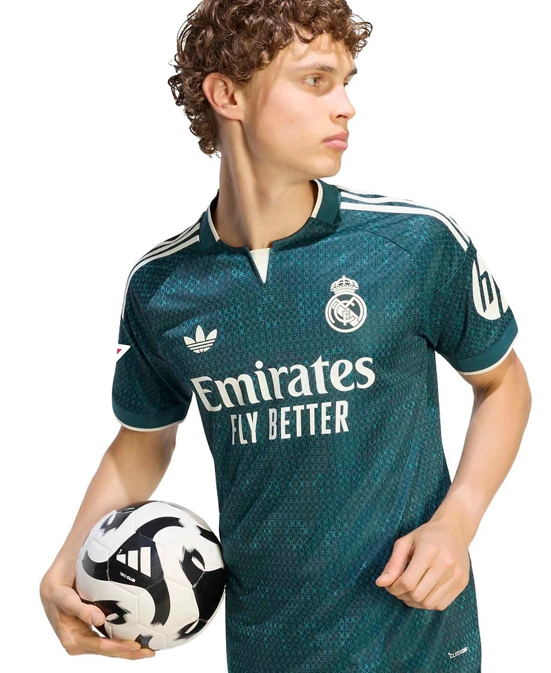 Adidas Men's Green Real Madrid 2026/27 Away On-Field Authentic Patch Jersey
