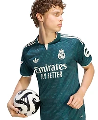 Adidas Men's Green Real Madrid 2026/27 Away On-Field Authentic Patch Jersey