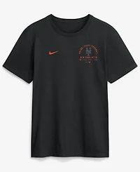 Nike Men's Black New York Mets Split Logo T-Shirt