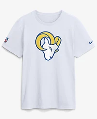 Nike Men's White Los Angeles Rams Fearsome Sideline Final Sprint Dri-fit T-Shirt