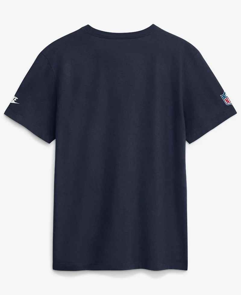 Nike Men's Navy New York Giants Sideline Alternate Final Sprint Dri-fit T-Shirt