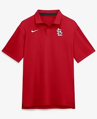 Nike Men's Red St. Louis Cardinals Tour Dri-fit Polo Shirt