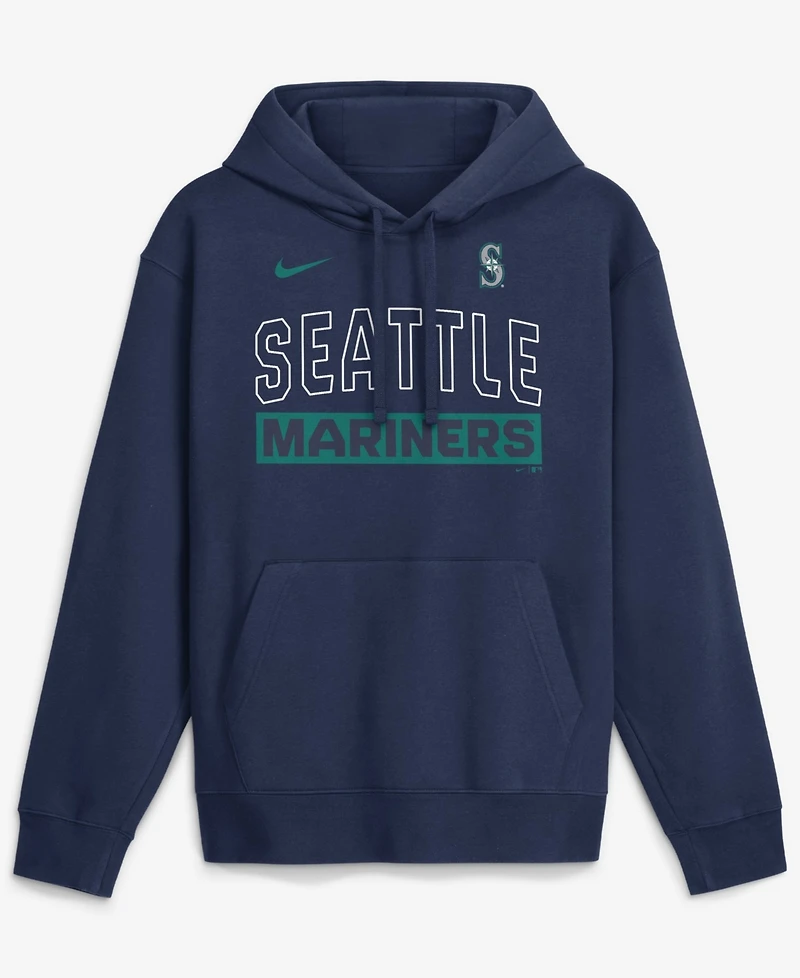 Nike Men's Navy Seattle Mariners Primetime Club Hoodie