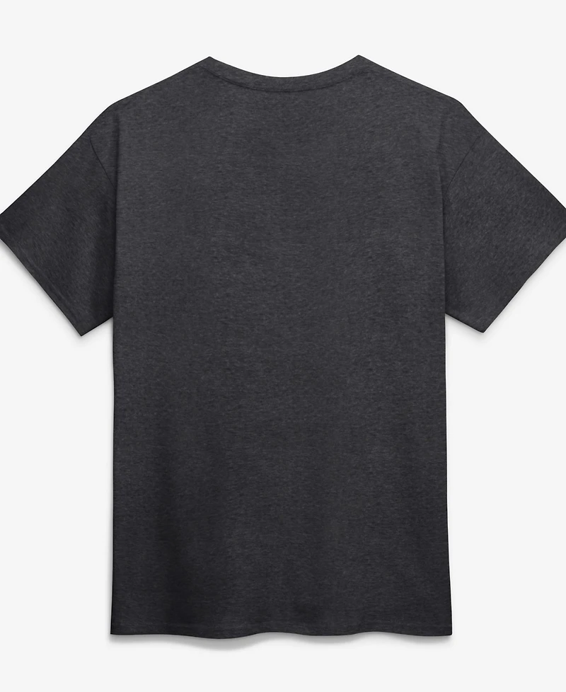 Logo Athletic Men's Charcoal Philadelphia Eagles Cotton Victory Arch T-Shirt
