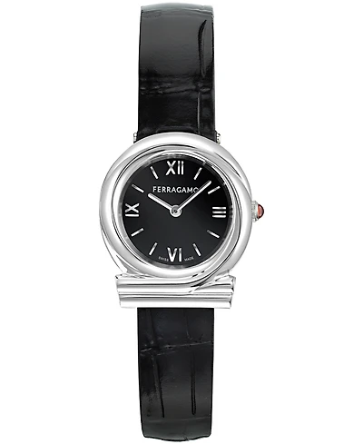 Ferragamo Women's Leather Strap Watch 28mm