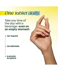 MegaFood Men's 55 Plus One Daily Multivitamin, 120 Tablets