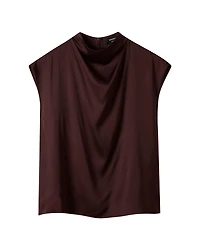 Whistles Women's Cowl Neck Halter Top