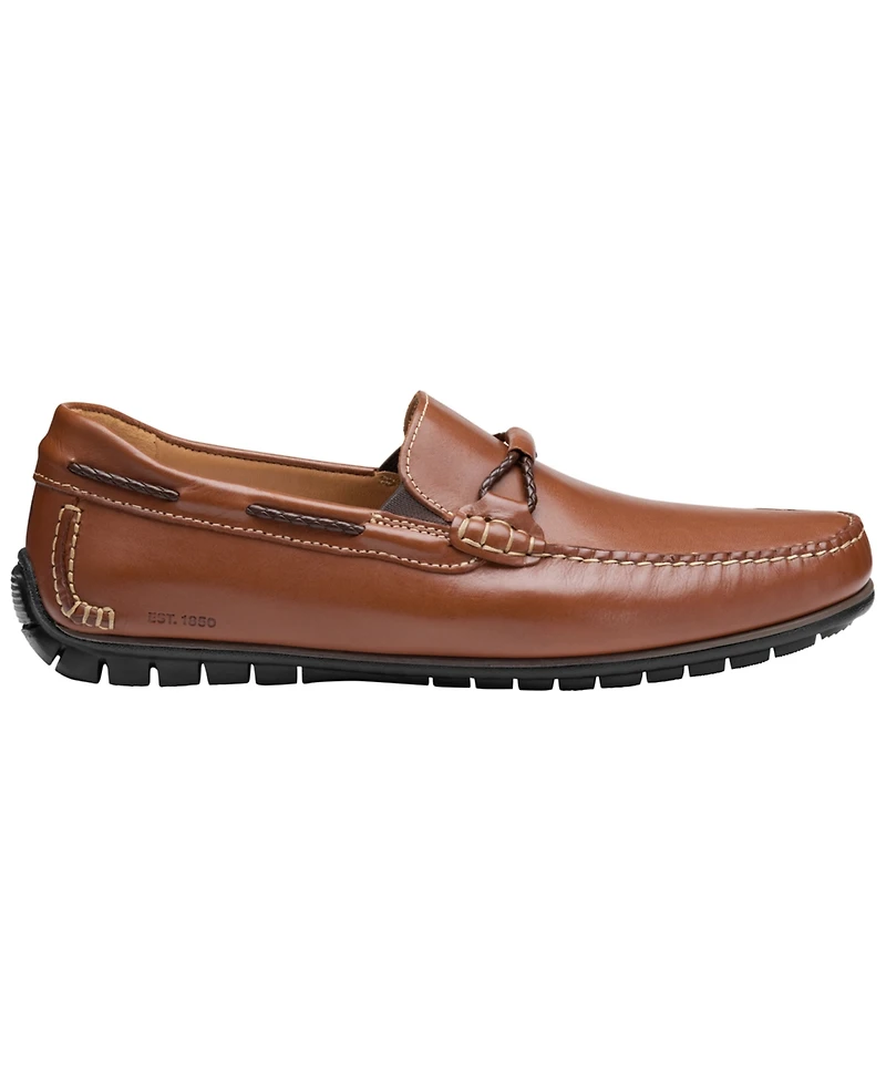 Johnston & Murphy Men's Cort 2.0 Leather Round-Toe Loafers