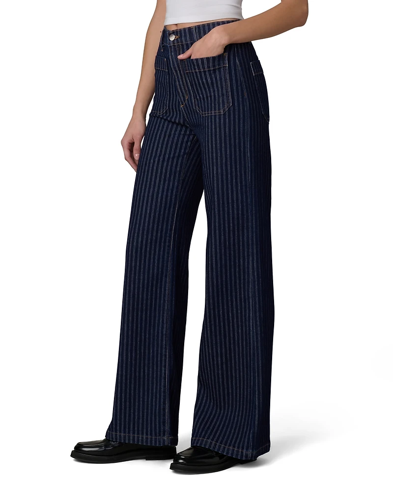 Joe's Jeans Women's Mia High-Rise Wide-Leg Patch Pocket