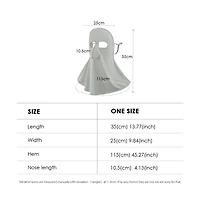 Piscifun UPF50 Plus Sun Protection Neck Gaiter Face Mask Balaclava Bandana With Ear Loops