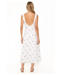 Petal and Pup Women's Luellen V-Neck Sleeveless Floral-Print Midi Dress
