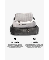 Nandog Cloud Reversible Pet Dog Bed Car Seat