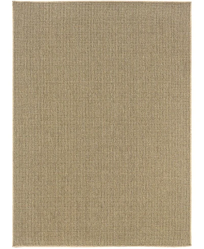 Oriental Weavers Karavia 2067X Sand 6'7" x 9'6" Outdoor Area Rug