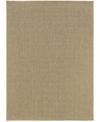 Oriental Weavers Karavia 2067X Sand 6'7" x 9'6" Outdoor Area Rug