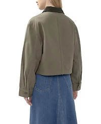 Silver Jeans Co. Women's Corduroy Barn Jacket