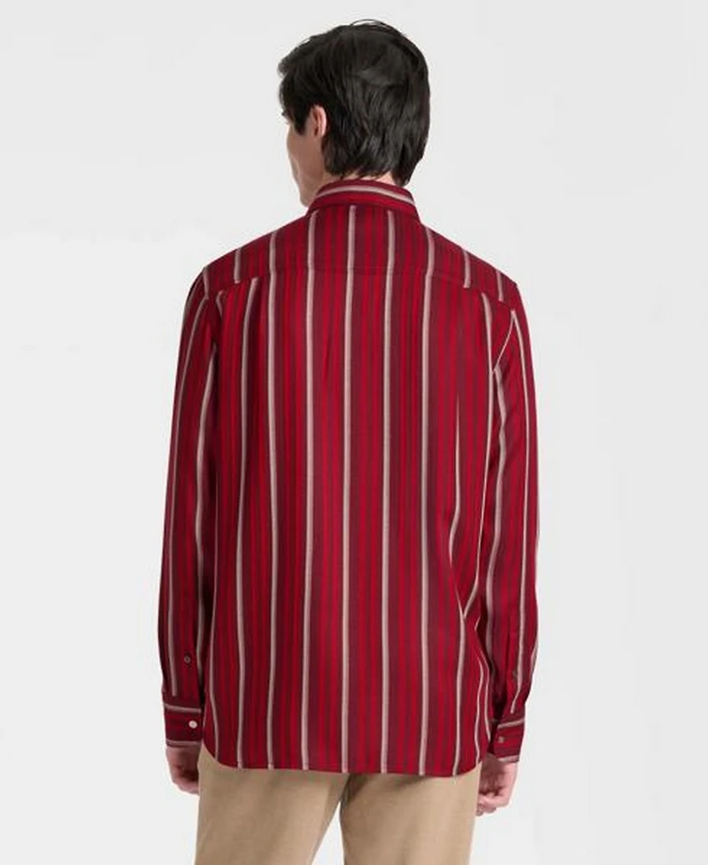 Ted by Baker Men's Russell Herri Stripe Classic-Fit Shirt
