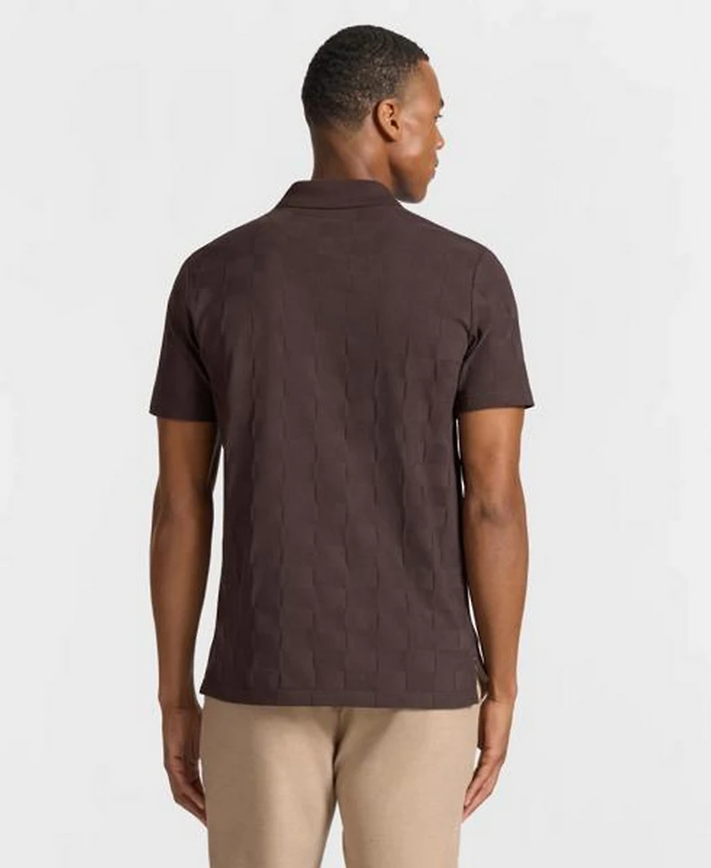 Ted by Baker Men's Fulham Textured Classic-Fit Polo Shirt