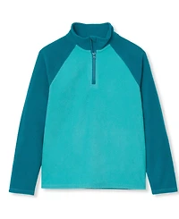 Lands' End Girls Every Day Fleece Quarter Zip