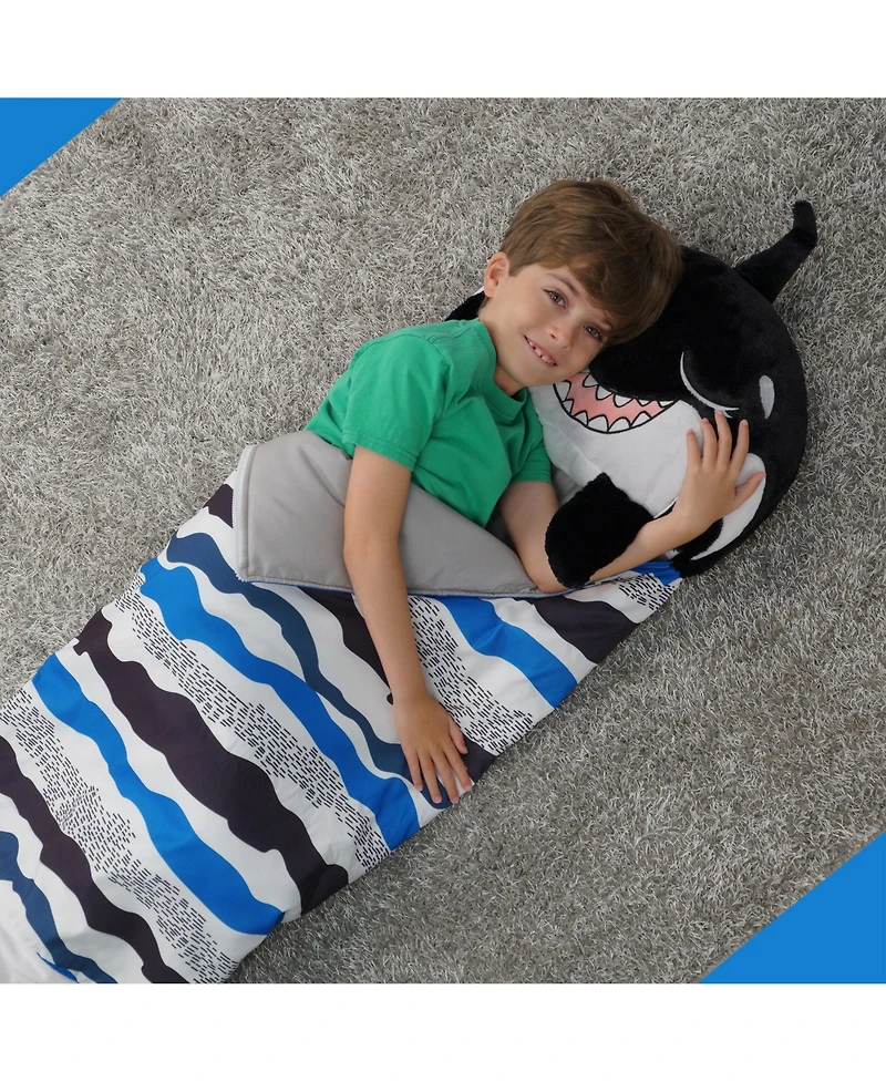 Happy Nappers Ozzy the Shark Large 2-In-1 Plush